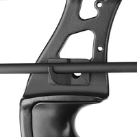 Vente directe d'usine, repose-flèches en plastique noir pour tir à l'arc, main gauche, main droite, pour tous les types d'arc recurve