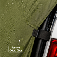Tente de hayon pliable pour SUV, abri arrière de voiture en tissu Oxford imperméable et coupe-vent, 3x1.5x2.1m, tente de camping extérieure monocouche, optionnelle