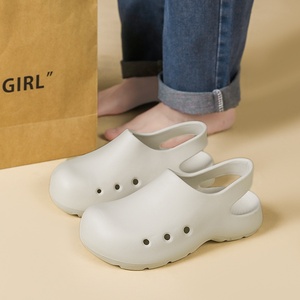 Sandalias de Verano para <span class=keywords><strong>Mujer</strong></span> EVA, Suela Suave, Transpirables, Ligeras, de Secado Rápido, Zapatos Quirúrgicos para <span class=keywords><strong>Hospital</strong></span> y Laboratorio, Tipo Slip-on, Sin Cordones - Product Image 3