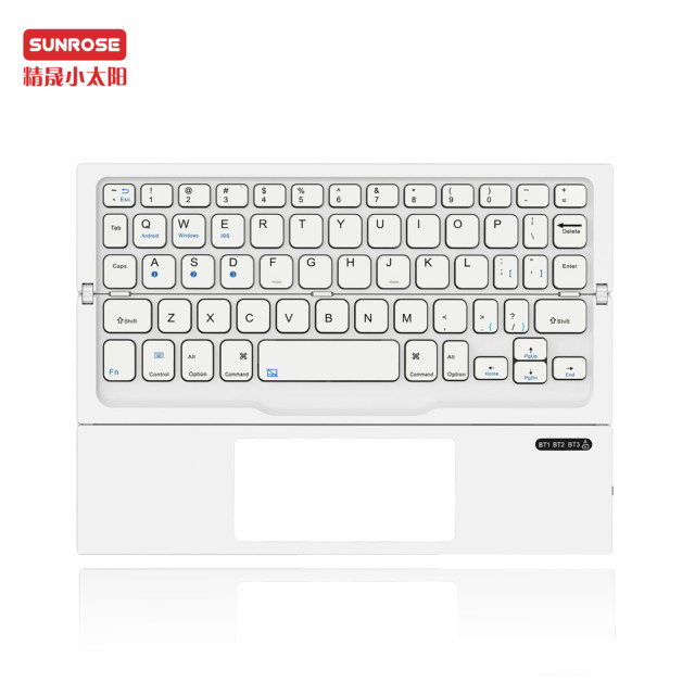 Custom Logo Foldable BT Wireless Keyboard K999 with Scissor Switch English Layout New-Portable Pocket Size