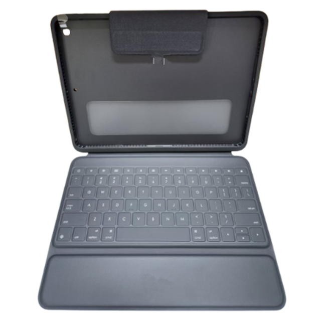 YU0073 Rugged Folio Protective Keyboard Case Blue for IPAD 7 8 9