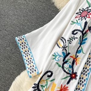 Vestido con cárdigan de gasa para <span class=keywords><strong>mujer</strong></span>, chal de <span class=keywords><strong>verano</strong></span>, <span class=keywords><strong>2022</strong></span> - Product Image 6