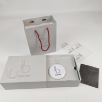 Étui de rangement de luxe personnalisé pour aligneurs dentaires avec miroir et insert en papier pour emballage de bretelles dentaires – Vente en gros