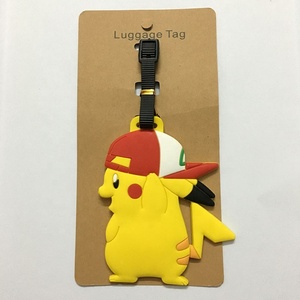 Etiqueta de equipaje de tortuga de barro de dragón que respira fuego, <span class=keywords><strong>Bika</strong></span> de Anime japonés, tarjeta de embarque para el POKE-MON - Product Image 3