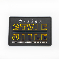 Étiquette en silicone 3D personnalisable de toutes les couleurs, transfert thermique, fabrication personnalisée, gaufrage 3D, patch souple en PVC/caoutchouc pour vêtements/sacs