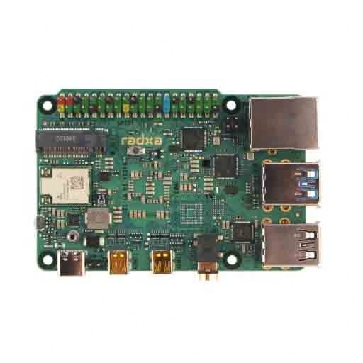 Radxa X4 High-Performance SBC Intel N100 Dual 4K Output 2.5Gbps Ethernet PCIe 3.0 M.2 M Key WiFi 5/6 Dual 4K Output