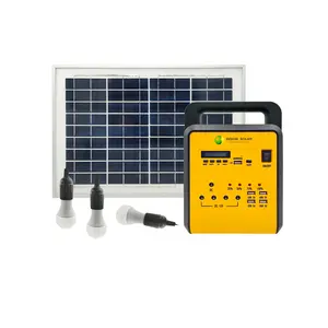 Kit generatore solare portatile con batteria agli ioni di litio sistema di accumulo di energia solare batteria generatore elettrico solare