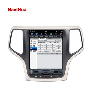 NAVIHUA Android Touch Screen Car Radio GPS Navi Multimedia Video <b>DVD</b> <b>Player</b> for Tesla Style Jeep Grand Cherokee 2012-2018 - Product Image 5