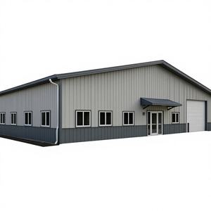 Edificio Deportivo Multifuncional con Estructura de Acero de Diseño Moderno y Fácil Instalación, con una Vida Útil de 50 Años, Características Anticorrosivas y Resistentes al Viento - Product Image 1