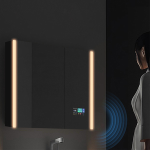 Espejo LED Inteligente Moderno sin Marco con Pantalla Táctil Android, Desempañado por IA, Música Bluetooth y Estación Meteorológica para Renovación del Hogar - Product Image 4