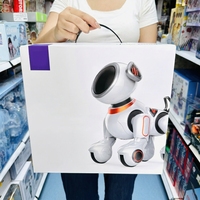 Witeng KI-Smart-Roboterhund High-End-Modell Sprachinteraktion Anruffunktionen Elektronisches Haustier-Spielzeug für Kinder aus Kunststoff