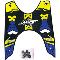 Nouveau Tapis de Sol Antidérapant en Caoutchouc pour Repose-Pieds de Moto Universel Mio Sporty 2026