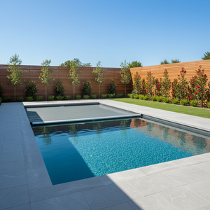 Hailanbao – <span class=keywords><strong>Couverture</strong></span> de <span class=keywords><strong>piscine</strong></span> électrique automatique en PVC, anti-UV, résistante à l'usure et aux intempéries, avec enrouleur et emballage en bois - Product Image 3
