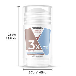 Déodorant stick pour femmes 3X extra fort 40g 96 heures, parfum menthe fraîche, baume désodorisant - Product Image 4