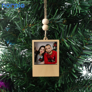 Ornement <span class=keywords><strong>photo</strong></span> <span class=keywords><strong>de</strong></span> Noël Photos préférées personnalisées Sublimation MDF Bois 1 couche <span class=keywords><strong>Photo</strong></span> Bande Ornement <span class=keywords><strong>de</strong></span> Noël - Product Image 1