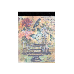 100 Hojas/Paquete, Papel Decorativo, Serie de Poesía Moteada, Material Retro para Decoración, Pegatinas para Coser, Mensajes, Notas, 6 Modelos - Product Image 1