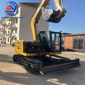 Choix privilégié pour les chantiers de construction économes en carburant et durables : Excavatrice sur chenilles Caterpillar CAT307.5 d'occasion, 90 % neuve, d'origine. - Product Image 2