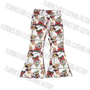 DH ODM pantalones de ninas boutique estilo personalizado Navidad bebé invierno primavera ropa niñas Pantalones - Product Image 5