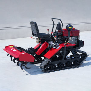 Agriculture agricole chinoise multifonctionnelle 25hp 30hp 35hp 40hp Power Tiller Herse à disques Mini tracteur à chenilles à vendre - Product Image 5