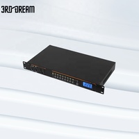 3RD DREAM Q-908 8-Channel 9-Channel Metal Power Sequencer Tampilan Tegangan Output Audio MONO untuk Suara Pertunjukan Panggung Karaoke