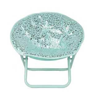 Chaise de jardin pliante moderne BOYOO pour enfants avec dossier en forme de lune – Idéale pour chambre d'enfant et villa - Product Image 2