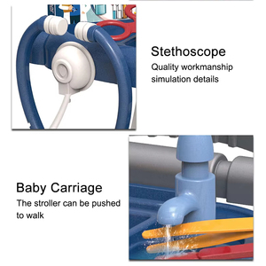 Jouets de docteur, ensemble de docteur pour enfants, trousse de docteur pour enfants, chariot médical jouet, jouets médicaux pour enfants - Product Image 5