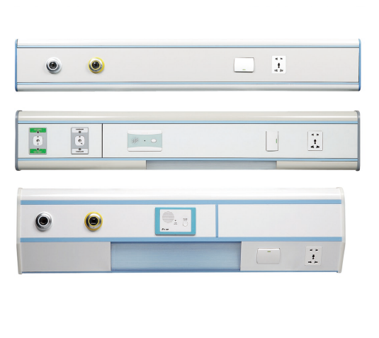 Hospital Bed Head Unit Horizontal Bed Head Panel Medical ICU Bed Head Unit Hospital Gas Equipment