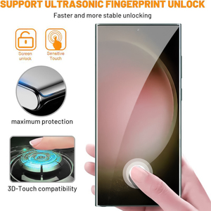 Đầy Đủ Keo 3D Cong Bảo Vệ Màn Hình Với Lỗ Siêu Âm Vân Tay Tempered Glass Đối Với <span class=keywords><strong>Samsung</strong></span> S10 5G HD Rõ Ràng Phim Bảo Vệ - Product Image 3