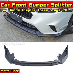 <b>For</b> Honda Inspire 2023 Body Kit Front Bumper Splitter Guard Glossy Black Sport Style Bumper <b>Diffuser</b> Spoiler <b>Car</b> Accessories - Product Image 2