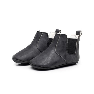 Botines de servicio OEM, <span class=keywords><strong>botas</strong></span> Unisex para bebés, zapatos de cuero genuino para niños pequeños - Product Image 4