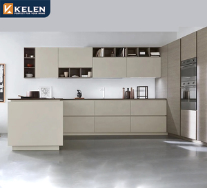 ตู้ห้องครัวแบบโมดูลาร์เฟอร์นิเจอร์ห้องครัวสีดำทันสมัยทำจากจีน2024 kelen - Product Image 2