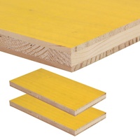 Panneaux de coffrage en bois stratifié croisé 3 plis, norme européenne