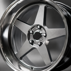 Rines de Aleación Monoblock Flow Forming de 5 Radios, Mecanizados por CNC, Acabado Plateado, Profundos, ET 15mm, 17-24 Pulgadas, PCD 5x112/5x114.3/5x120 <span class=keywords><strong>60</strong></span> - Product Image 2