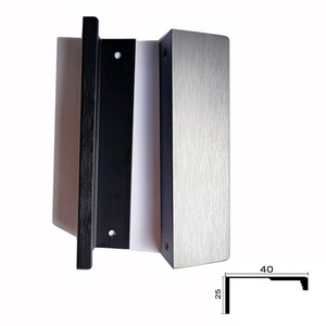 Zwart Goud F Type Aluminium Trekgrepen Voor Keukenkasten Kasten Kasten Meubels Voor Laden - Product Image 5