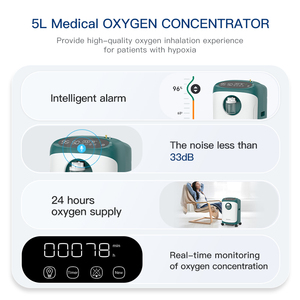 Micitech mới nhất đưa ra bốn xi lanh nồng độ cao oxy siêu yên tĩnh cho du lịch xách tay oxy Máy phát điện tập trung - Product Image 3