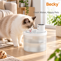 Fontaine à eau automatique sans fil pour animaux de compagnie, distributeur d'eau pour chien de grande capacité, abreuvoir pour chiens et chats