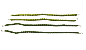 DFB01 Olive Green <b>Trouser</b> Twisted Cords Elastic <b>Boot</b> Bands Made in China/Guangxi in Stock - Product Image 3