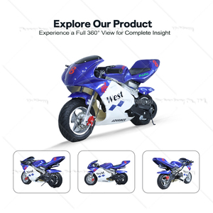 Motocicletas Todoterreno Mini de 2 Tiempos para Niños, Modelo HY-PB492, con Ruedas de Gasolina de 10 Pulgadas - Product Image 6