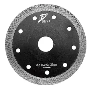 Tacar 4 - 9 Inch Hot Press Tajam K Mesh Turbo Circular Diamond Cutting Blade untuk Ubin Keramik Marmer Granit