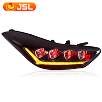 Feux de voiture pour Hyundai Elantra Avante MD 2011-2016, modèle LED GT, projecteur avant avec lentille DRL, accessoires automobiles