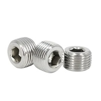 Bouchon aveugle hexagonal forgé en acier inoxydable, raccord de tuyauterie haute pression robuste pour commande en gros et service OEM