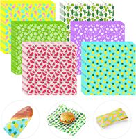 Feuilles de papier ciré Deli, papier d'emballage pour sandwichs, doublures résistantes à la graisse pour plateaux et paniers, pour la cuisson du pain, les pique-niques et les fournitures de table pour fêtes