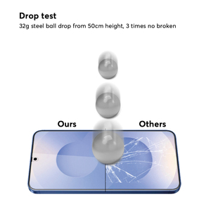 <span class=keywords><strong>Verre</strong></span> trempé plat anti-rayures anti-traces de doigts 2.5D 9H pour Samsung 26 Protection d'écran - Product Image 3