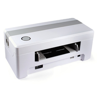 Imprimante d'étiquettes thermiques Donnwe 3 pouces 120 mm USB+ pour impression thermique directe 203 dpi pour iOS, codes-barres d'expédition, PDV, stock de détail