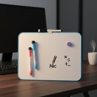 Tableau blanc magnétique double face A4, imperméable, pour l'école, le bureau, la maison, tableau blanc de bureau personnalisé, tableau blanc effaçable à sec