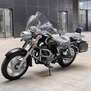 Motocicleta <span class=keywords><strong>Usada</strong></span> Haojue <span class=keywords><strong>Suzuki</strong></span> 150CC Storm Prince EFI Yueku Heavenly King V Cilindro 150cc Retro Earth Eagle King Vintage - Product Image 4