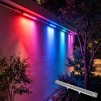 50W 3 en 1 Linkable LED Wall Washer DMX512 RGB Changement de couleur DJ Light Bar Dimmable pour l'éclairage architectural de scène de mariage