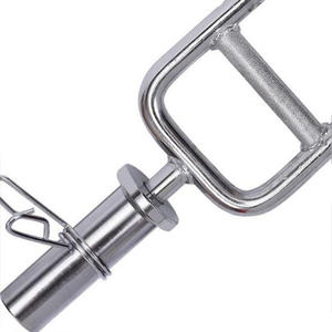 Barre trap hexagonale chromée OB84/OB72 pour l'haltérophilie - Product Image 1