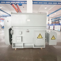 Motor de ventilador de escape industrial de 600 HP con transformador de energía libre IE4 de 66 kV, compatible con 1400-1450 RPM, con controlador de brida B3