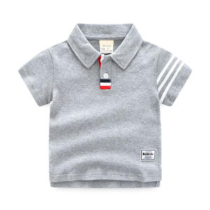 T-shirts d'été pour bébé garçon, manches courtes, col polo, 2-3-4-5-6-7 ans, vêtements pour enfants, nouveaux t-shirts pour enfants, Garçon - Product Image 2